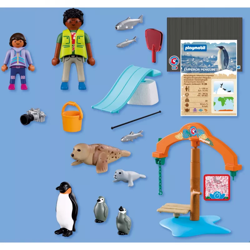 PLAYMOBIL 72073 Animals & Friends Zoo Ice Expedition mängukomplekt