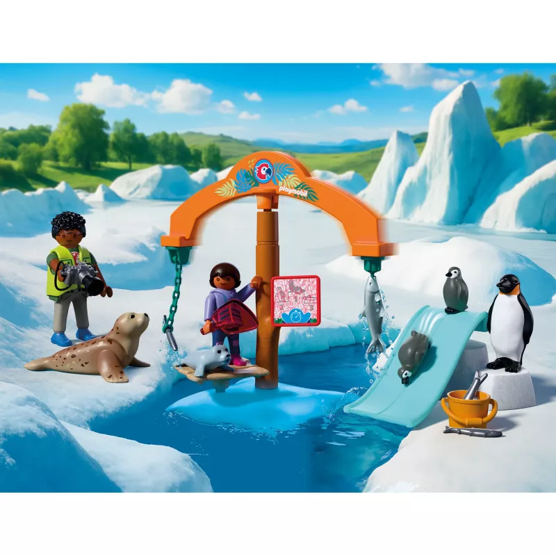 PLAYMOBIL 72073 Animals & Friends Zoo Ice Expedition mängukomplekt