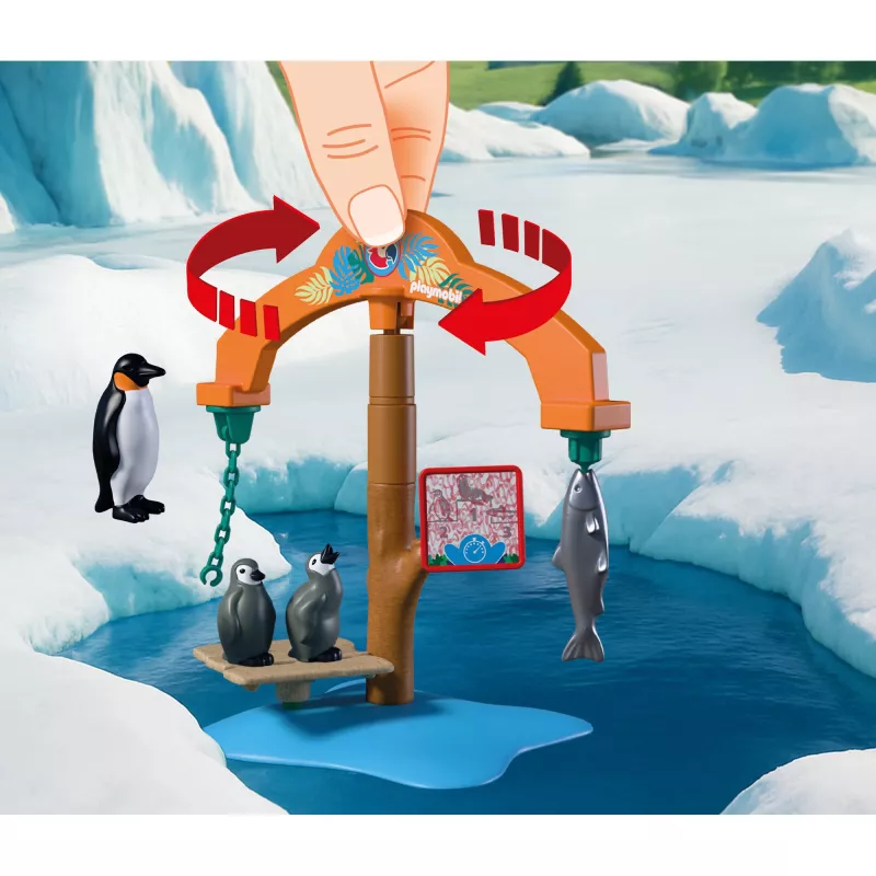 PLAYMOBIL 72073 Animals & Friends Zoo Ice Expedition mängukomplekt