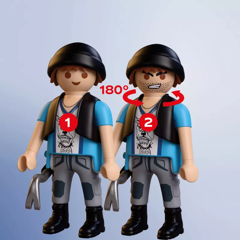PLAYMOBIL 72079 City Action Police Motorcycle Chase