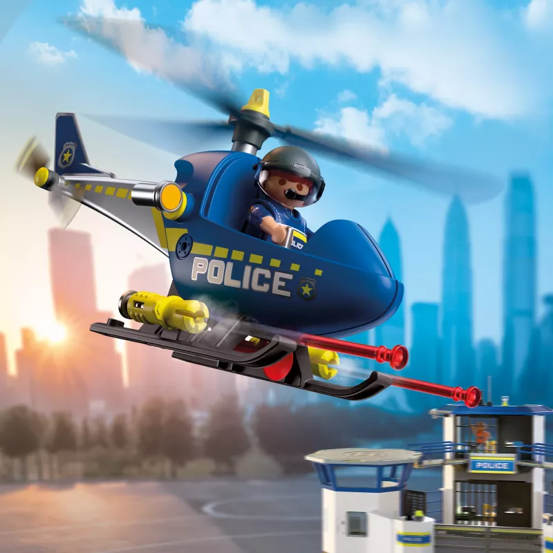 PLAYMOBIL 72080 City Action Politseihelikopter