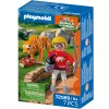 PLAYMOBIL 72089 Animals & Friends Zoo Tiger and Visitors