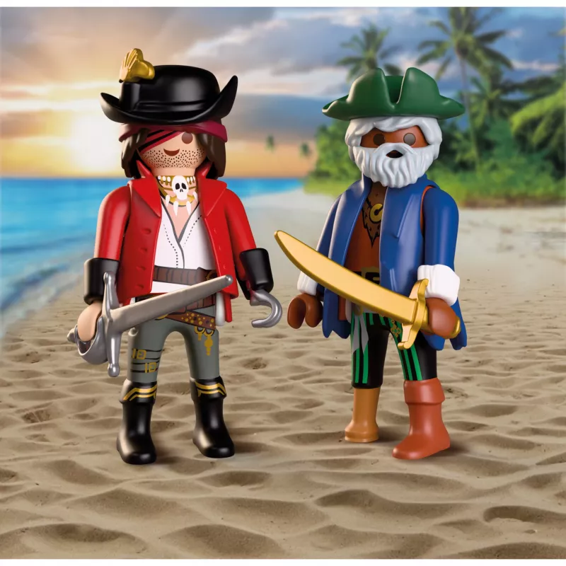 PLAYMOBIL 72100 Surprise Egg Pirates Toy Figure Set