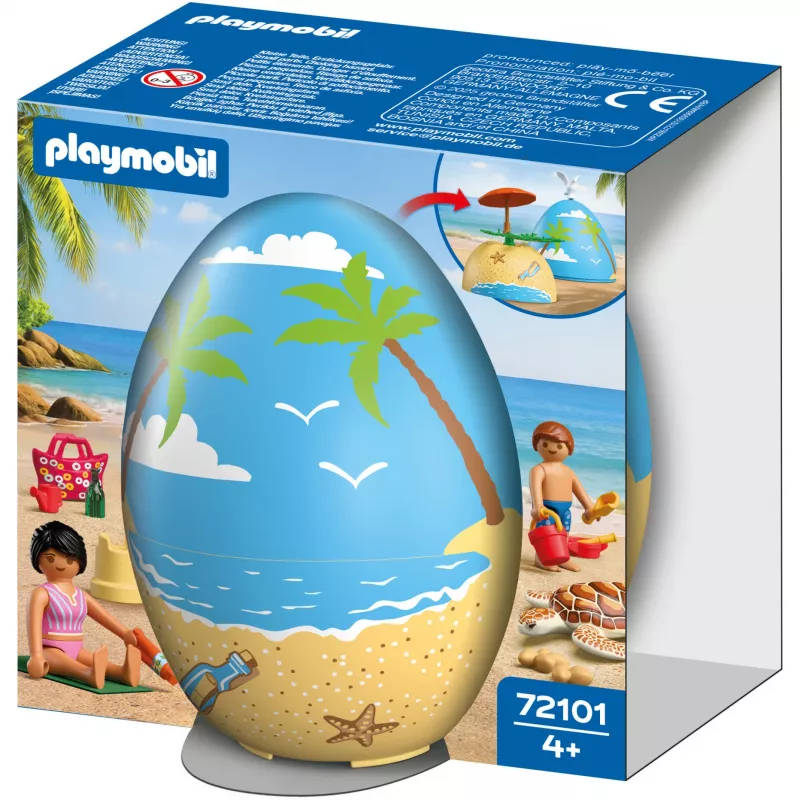 PLAYMOBIL 72101 Spiel-Ei Beach Holiday üllatusmuna