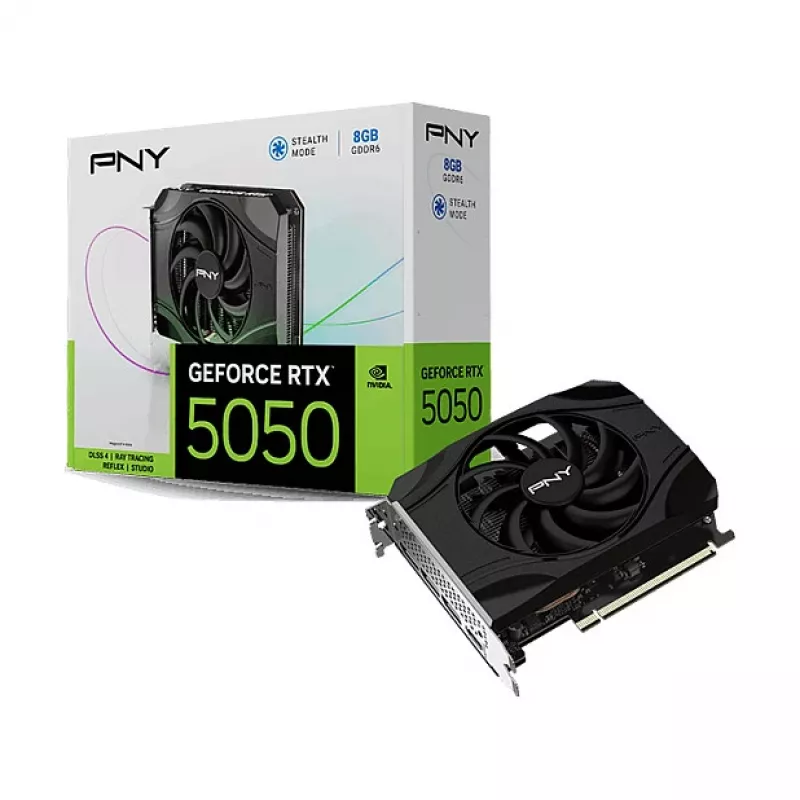PNY GeForce RTX 5050 graafikakaart - 8 GB GDDR7