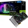 PNY GeForce RTX 5070 Ti EPIC-X RGB 16GB Videokaart, kolme ventilaatoriga, 3x DisplayPort ja HDMI
