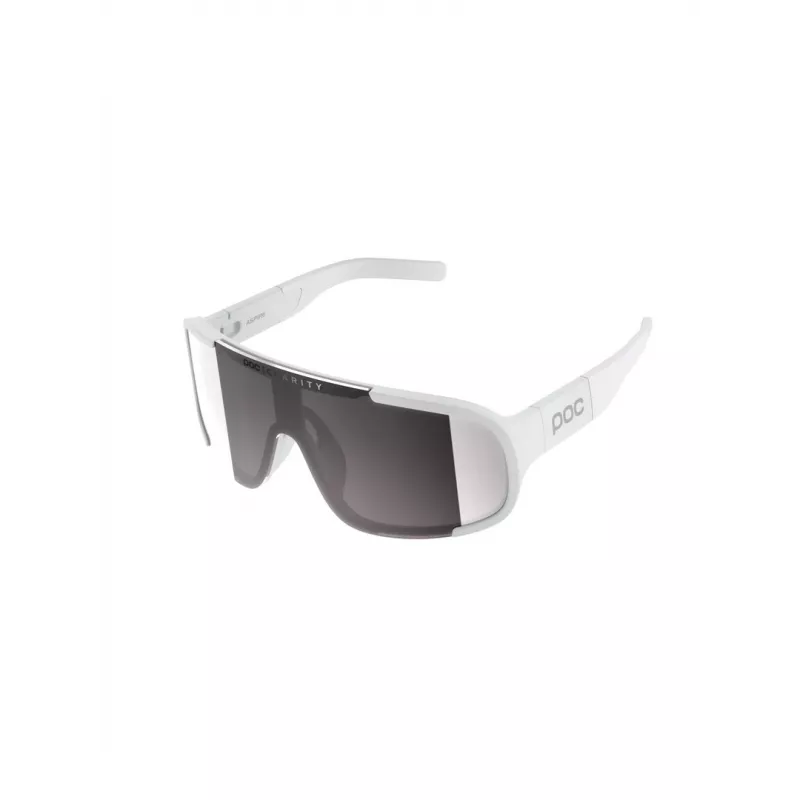 POC Aspire jalgrattaprillid valge - Clarity Road/Sunny Silver Cat 3