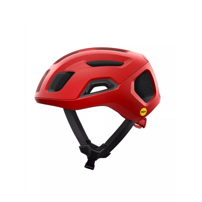 POC Ventral Lite Cycling Kiiver Keskmine Fluorestsentsoranž/AVIP Valge