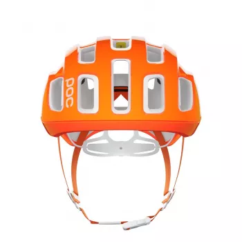 POC Ventral Lite Cycling Kiiver Keskmine Fluorestsentsoranž/AVIP Valge