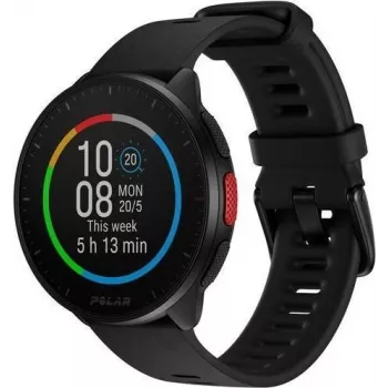 Polar Pacer GPS jooksukell - Night Black - S/L rihm - 1.2 inch MIP-ekraan - 32MB - Bluetooth