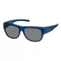Polaroid Ancillaries PLD9003SM3Q Unisex Päikeseprillid - Must raam, Hall polariseeritud lääts