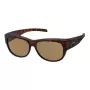 Polaroid Ancillaries PLD9004SMQU Unisex Päikeseprillid - Havana/Tortoise - Pruunid Polariseeritud Läätsed - UV400 Kaitse