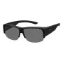 Polaroid Ancillaries PLD9007SDL5 Unisex Päikeseprillid - Must Raam, Hall Polariseeritud Lääts