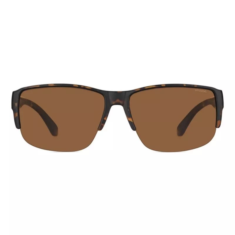 Polaroid Ancillaries PLD9007SV08 Unisex Päikeseprillid - Must raam, Hall polariseeritud lääts