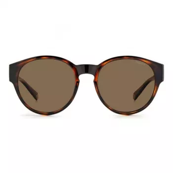 Polaroid Ancillaries PLD9017S086 Unisex Päikeseprillid - Havana/Tortoise raam, pruun polariseeritud lääts