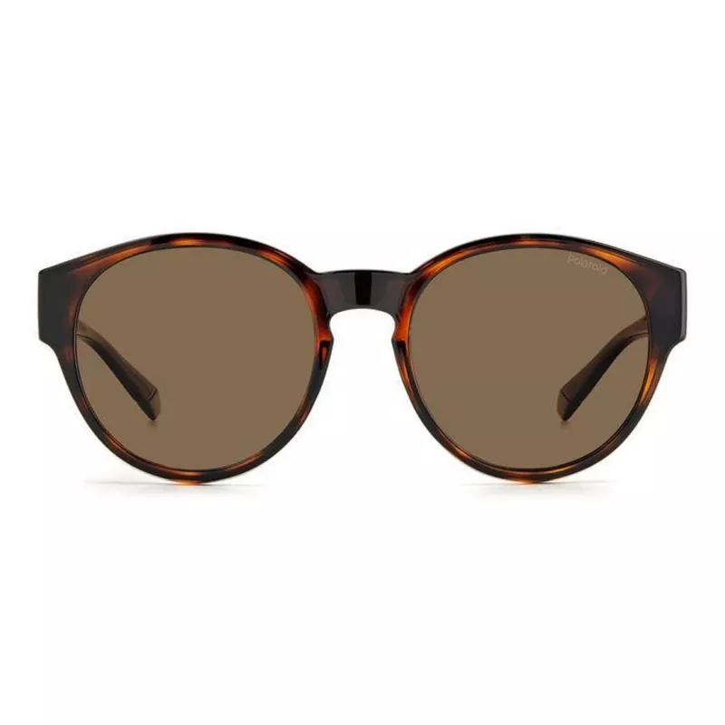 Polaroid Ancillaries PLD9017S086 Unisex Päikeseprillid - Havana/Tortoise raam, pruun polariseeritud lääts
