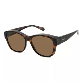 Polaroid Ancillaries PLD9019S086 Unisex Päikeseprillid Havana Pruun Polariseeritud