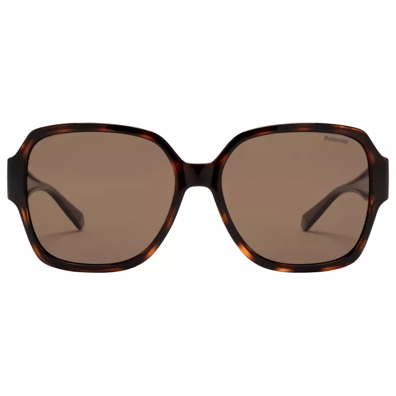 Polaroid Ancillaries PLD9021S086 Unisex Päikeseprillid - Havana Kilpkonnakarva Raam, Pruun Polariseeritud Lääts