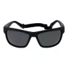 POLAROID Men's PLD7031S59807 Polarized Sunglasses - Black Frame Grey Lens 59mm