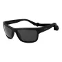 POLAROID Men's PLD7031S59807 Polarized Sunglasses - Black Frame Grey Lens 59mm