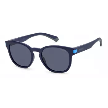 POLAROID PLD2129SFLL Unisex Rectangular Polarized Sunglasses 52mm