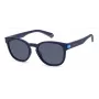 POLAROID PLD2129SFLL Unisex Rectangular Polarized Sunglasses 52mm