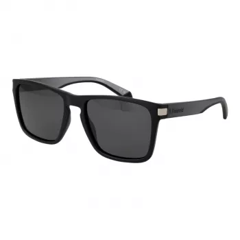 POLAROID PLD2139S56O6W Unisex ristkülikukujulised päikeseprillid - Havana raam, pruun polariseeritud lääts, 56/18/140 mm
