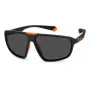 POLAROID PLD2142SRC2 Unisex Ristkülikukujulised Päikeseprillid - Havana Raam, Pruun Polariseeritud Lääts