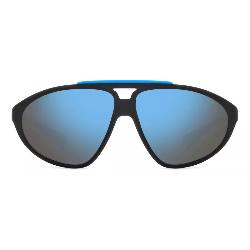 Polaroid PLD2151/S Unisex Pilot Päikeseprillid - Must raam, hall polariseeritud lääts 62mm