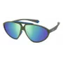 POLAROID PLD2151/S Unisex Sunglasses Havana Frame Green Polarized Lens 62mm