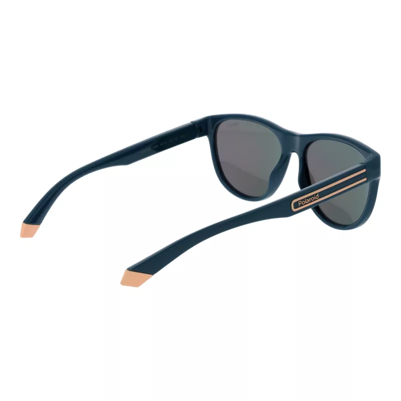 Polaroid PLD2156S56ZI9 Unisex Rectangular Sunglasses - Havana/Grey Polarized