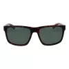 Polaroid PLD2157S57HGC Men's Rectangular Sunglasses - Havana Frame, Green Polarized Lens