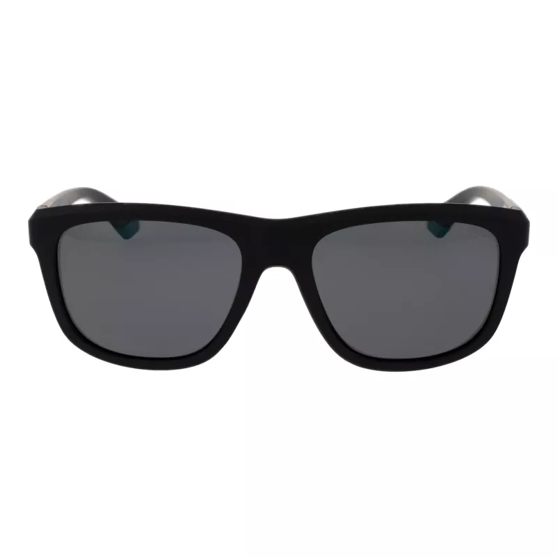 Polaroid PLD2163/S Unisex Päikeseprillid - Must raam, Hallid polariseeritud läätsed - 54mm