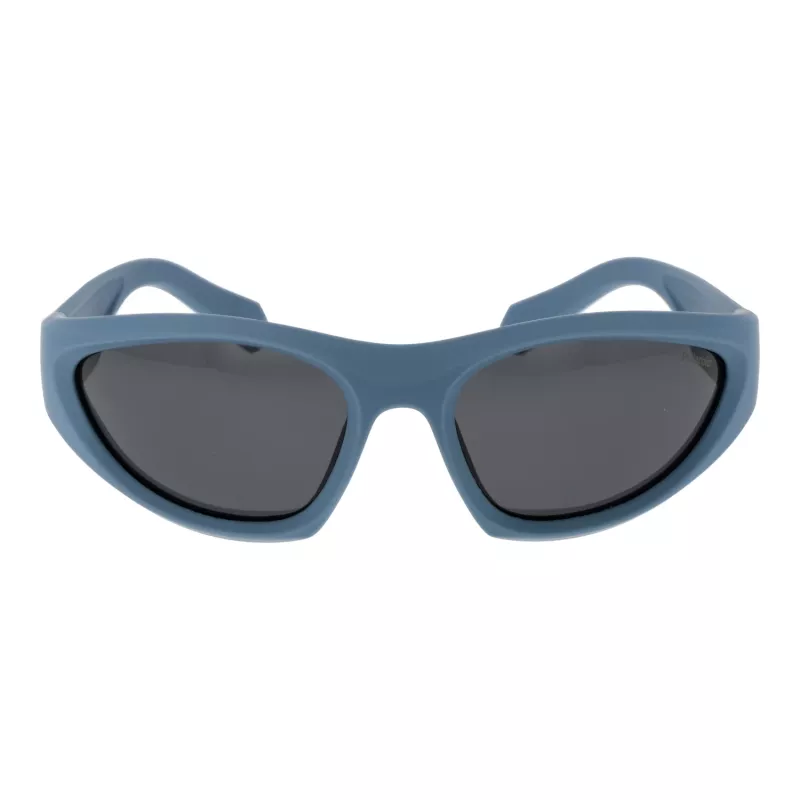 Polaroid PLD2165S59FLL Unisex Ristkülikukujulised Päikeseprillid - Havana/Pruun - 59mm