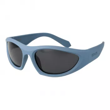 Polaroid PLD2165S59FLL Unisex Ristkülikukujulised Päikeseprillid - Havana/Pruun - 59mm