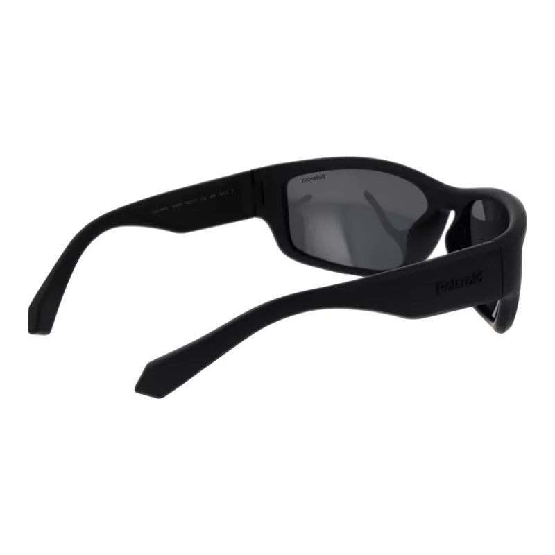 POLAROID PLD2166S62003 Meeste Pilootpäikeseprillid – Must raam, Hall polariseeritud lääts, 62mm