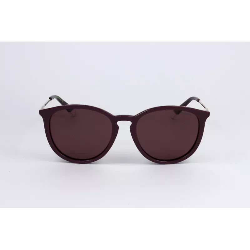 POLAROID PLD4143SXB3V Unisex Ristkülikukujulised Päikeseprillid - Must Raam Hallid Polariseeritud Läätsed 53mm