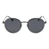 Polaroid PLD4173GSX51K Unisex Square Sunglasses - Black Frame Grey Polarized Lens 51mm