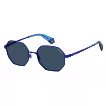 POLAROID PLD6067S-PJP Unisex Päikeseprillid - Havana Raam, Pruun Polariseeritud Lääts