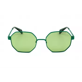 Polaroid PLD6067S1EDUC Unisex Päikeseprillid - Must raam, Hall polariseeritud lääts, 53mm