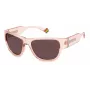 Polaroid PLD6197S Päikeseprillid Unisex Havana Raam Roheline Polariseeritud Lääts 55mm