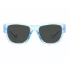 POLAROID PLD6197SMVU Unisex ristkülikukujulised päikeseprillid polariseeritud UV400 55mm