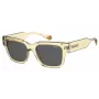 POLAROID PLD6198SXMC40 Unisex Rectangular Sunglasses - Havana/Brown - 52/18/140 mm