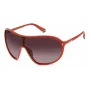 POLAROID PLD6216SL7Q Unisex Sunglasses - Black Frame, Grey Polarized Lens, Shield Style