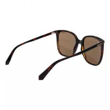 Polaroid PLD6218S56086 Naiste Aviator Päikeseprillid Havana Pruun Polariseeritud 56mm