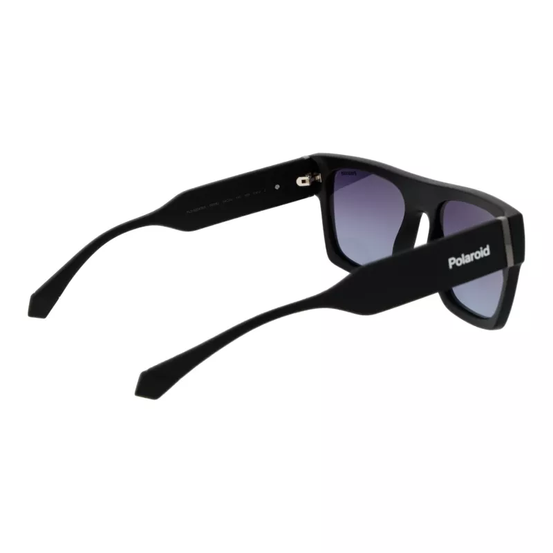 POLAROID PLD6224SX5400 Unisex Päikeseprillid Havana Ruudukujuline Raam Hallid Polariseeritud Läätsed 54/20/140 mm