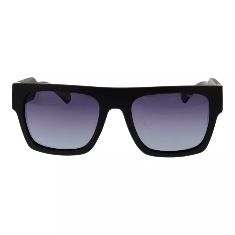 POLAROID PLD6224SX5400 Unisex Päikeseprillid Havana Ruudukujuline Raam Hallid Polariseeritud Läätsed 54/20/140 mm