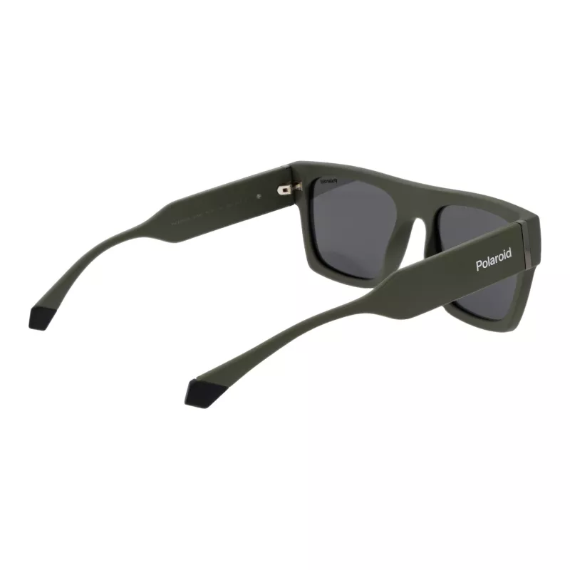 POLAROID PLD6224SX543Y Unisex ristkülikukujulised päikeseprillid Havana roheline 54mm