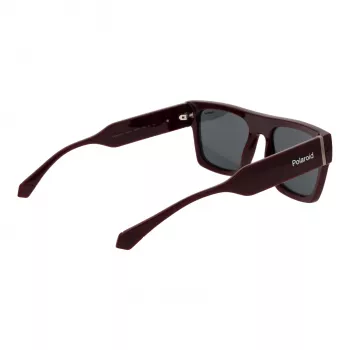 Polaroid PLD6224SX54LH Unisex Päikeseprillid - Must Raam Hallid Läätsed 54mm