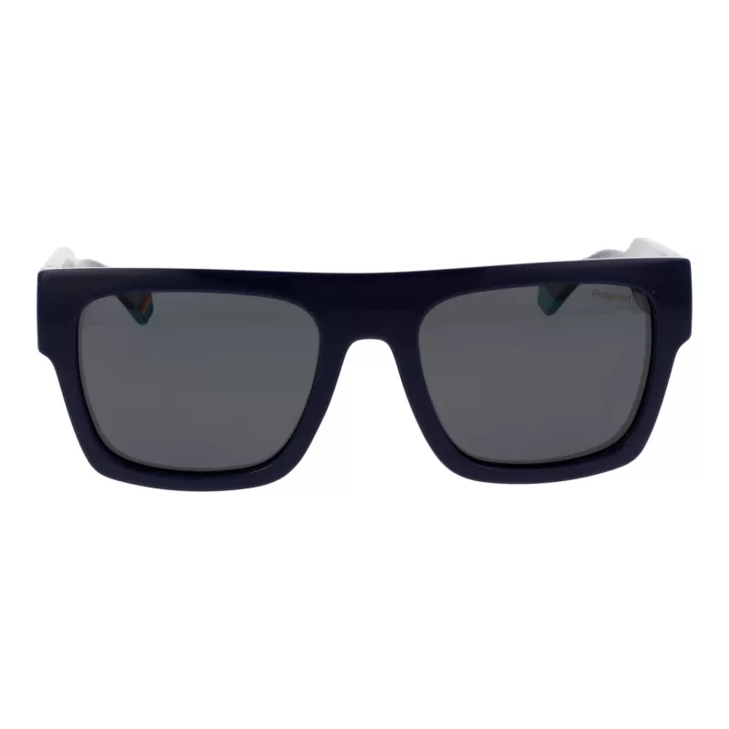 Polaroid PLD6224SX54PJ Unisex Päikeseprillid - Must raam, hall polariseeritud lääts 54mm